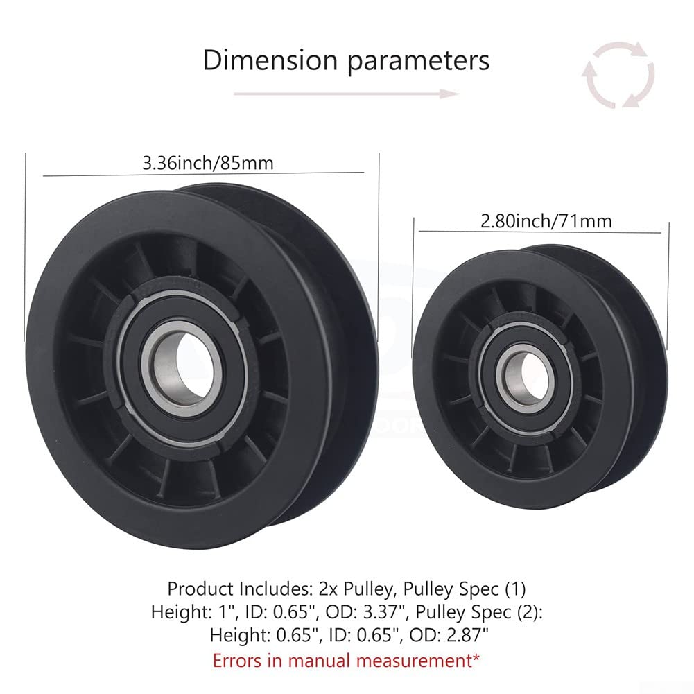 Sostituzione puleggia folle GX20286/GX20287 - GX20286A