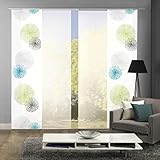 home wohnideen ösenschal waschbar bei 30°C (Schonwaschgang), bügeln Stufe 1