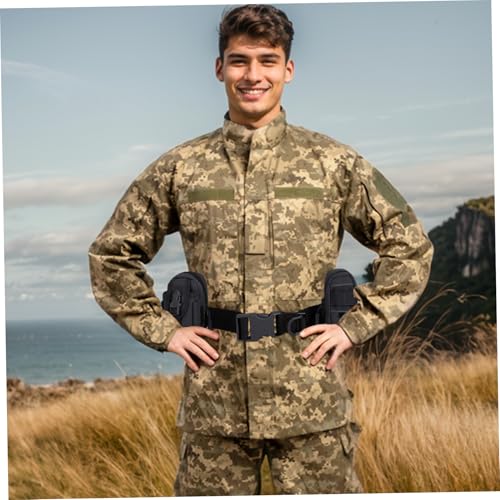 Belt Men 47.2'' Nylon Belt with Adjustable Snap Buckle Easy to Use Comfortable Battle for Daily and Martial Use, sports4