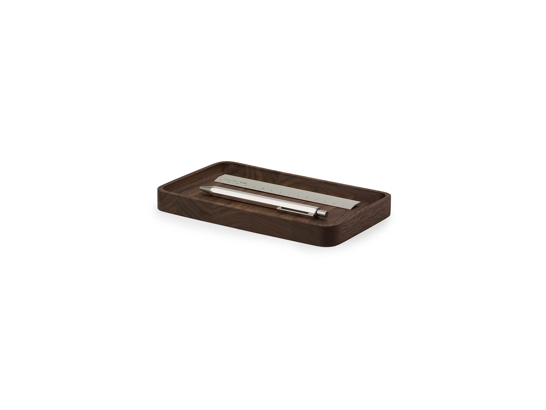 Oakywood Handcrafted wooden Catchall tray, Wooden desk organiser, Made in the EU, Natural wood desktop storage - Image 3