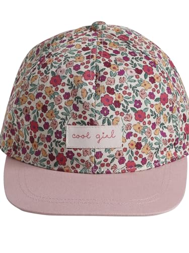 Vertbaudet Mädchen Cap, Blumen rosa 104/116