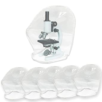 Microscope Dust Cover Fit Full Size Standard Microscopes, 20