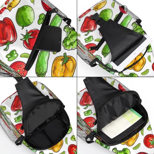 Bolso cruzado unisex para senderismo y viaje miniatura 5
