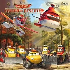 Diseño de la portada del título Aviones - Equipo de Rescate