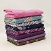 Spirit Animal - Lunar Glow Fat Quarter Bundle (8 pcs) - Tula Pink - Free Spirit 18 x 21 inches (45.72cm x 53.34cm) fabric cuts DIY quilt fabric