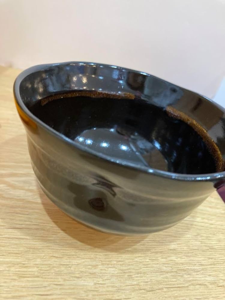 未使用　本願寺　銘　滴翠　茶道具　黒釉の茶碗 木箱付き Amazon.co.jp: 本願寺 銘 滴翠 茶道具 黒釉の茶碗 木箱付き
