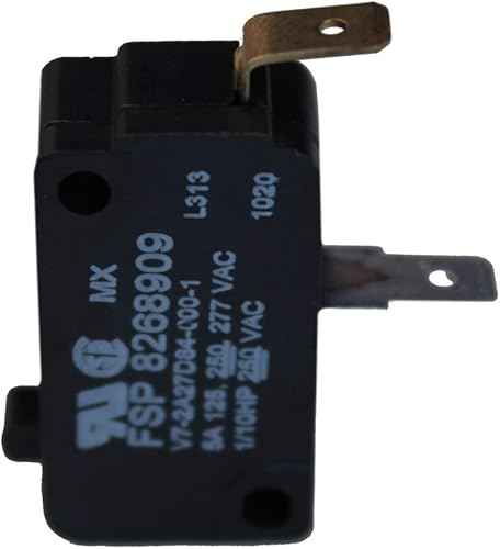Reemplazo directo para interruptor de lavavajillas Whirlpool WP8268909 8268909 830916 AH393090 EA393090