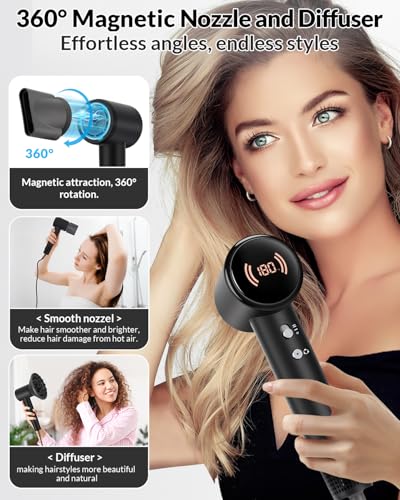 RuiKEeee Travel Hair Dryer with Diffuser の商品画像 2