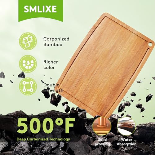 Set de 3 Tablas de Cortar de Bambú Rectangulares miniatura 2