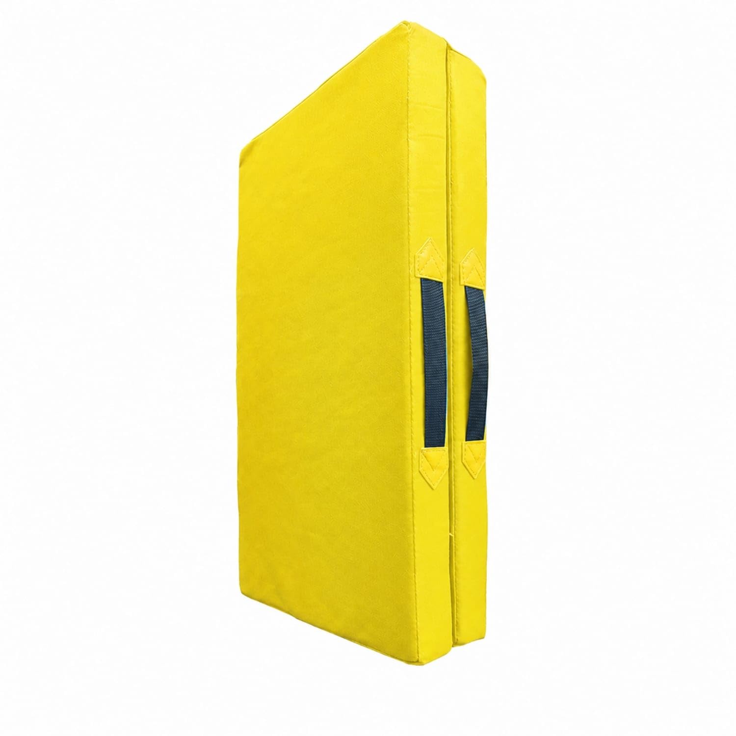 cushioned teamwork stepping mat padded cooperative play mat portable for students, coaches, team-building games, sports days, outdoor exercises, yellow