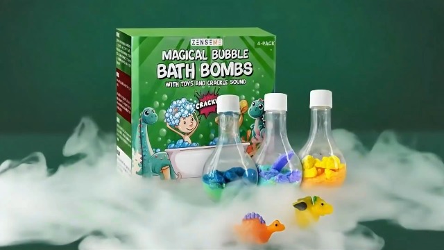 Amazon.com : Zenseme Bath Bombs for Boys with Mini Toy Ducks
