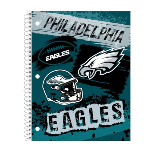 Cuaderno Filadelfia Eagles para evitar el desorden de hojas sueltas en clase y oficina