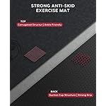 HAPBEAR Extra Large Exercise Mat-7'x5'/6'x8'/6'x9'/6'x10'/6'x12'x8mm(1/3 inch),Non-Slip, Ultra Durable, Thick Workout Mats for Home Gym Flooring Cardio, Yoga Mats for Fitness, High-Density Exercise Mat, Shoes-Friendly - Image 4