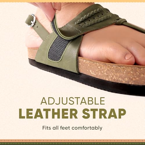 Image of Frido Puneri Chappal for Women | Ergonomic Traditional Indian Leather Chappal with Memory Foam, Wide Toe Box & Zero Drop Design | Adjustable Ethnic Footwear