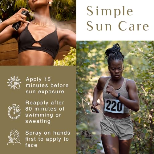 Image of Black Girl Sunscreen Active Sport Spray SPF 50 - 6 Fl Oz, 2 Pack
