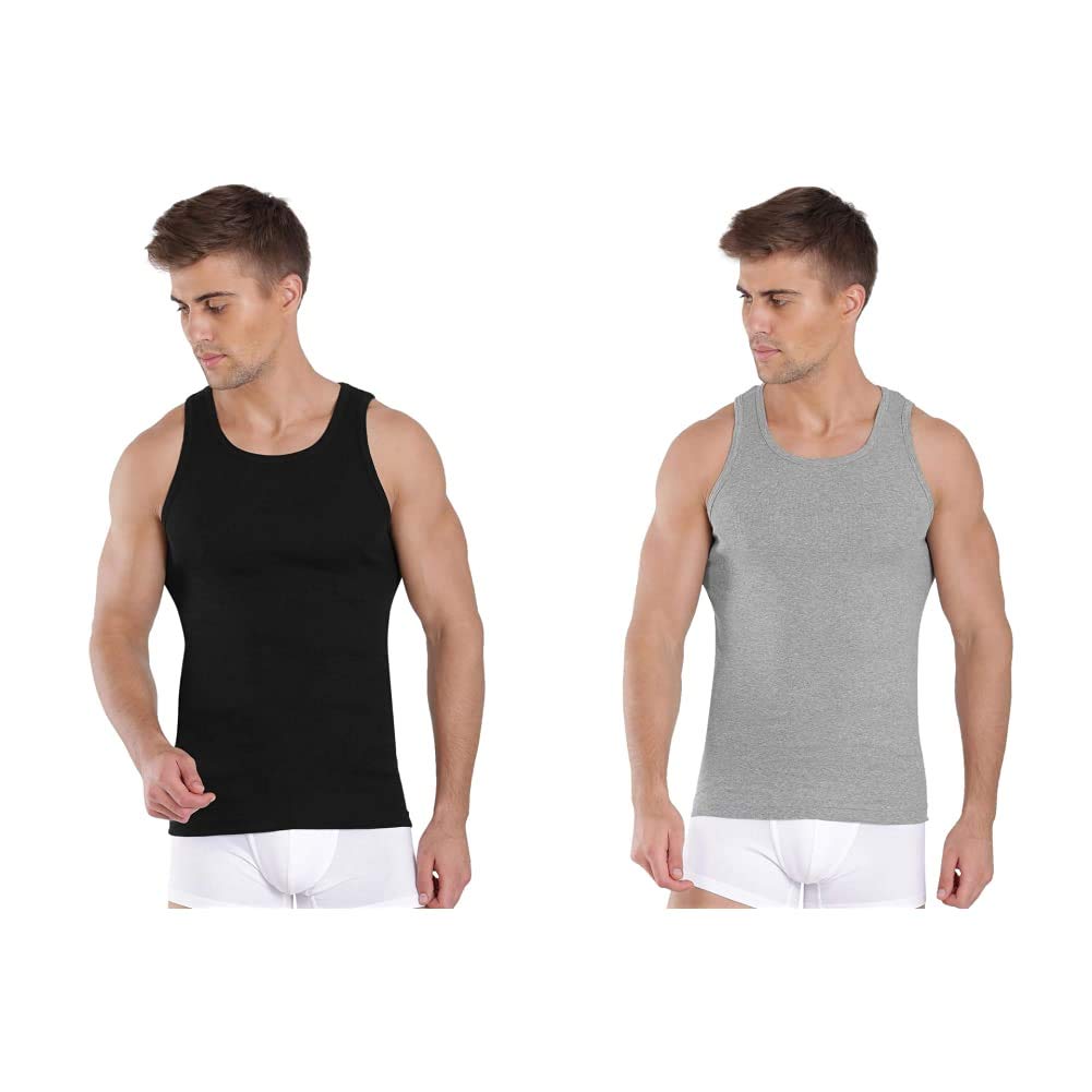 Buy Jockey Men's Cotton Vest Pack of 2 at Amazon.in
