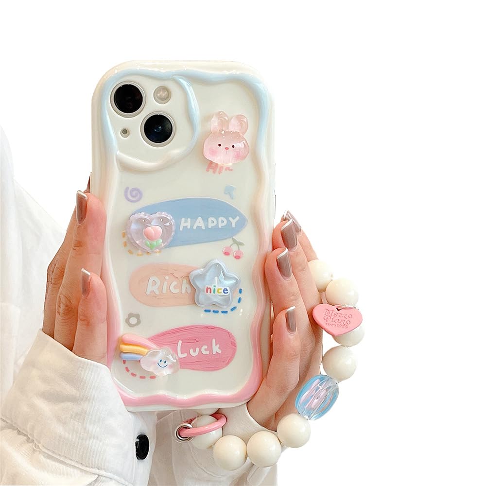 可愛い　スマホケース Amazon.co.jp: LUCKCOF ケース For iPhone 14 Plus 可愛いうさぎ