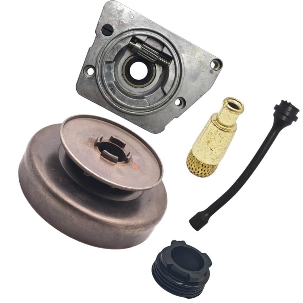 Kit tambour d'embrayage 3/8 x 7T et conduite d'huile pour tronçonneuse 625 II