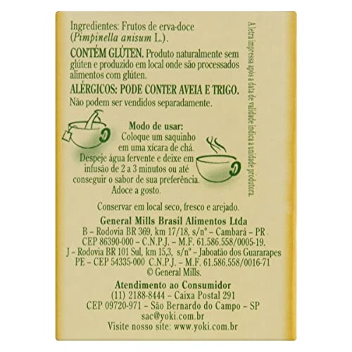 Chá Erva Doce Lintea 20g