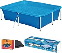 Kit Piscina Premium 2000L com Capa de Proteção Retangular MOR