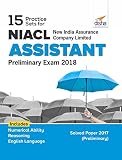 15 Practice Sets for NIACL - New India Assurance Company Limited - Assistant Preliminary Exam 2018