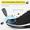Steel Toe Caps Trainers Lightweight Safety Trainers Safety Shoes Boots Air Cushion Mens Womens Work Industrial Puncture Proof Work Shoes Unisex Non Slip #1