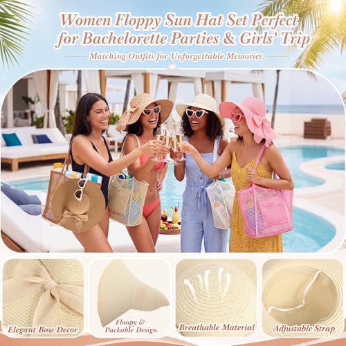 Set Sombrero y Accesorios para Mujer miniatura 5