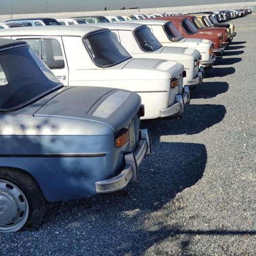 Une casse remplie d'anciennes en Espagne