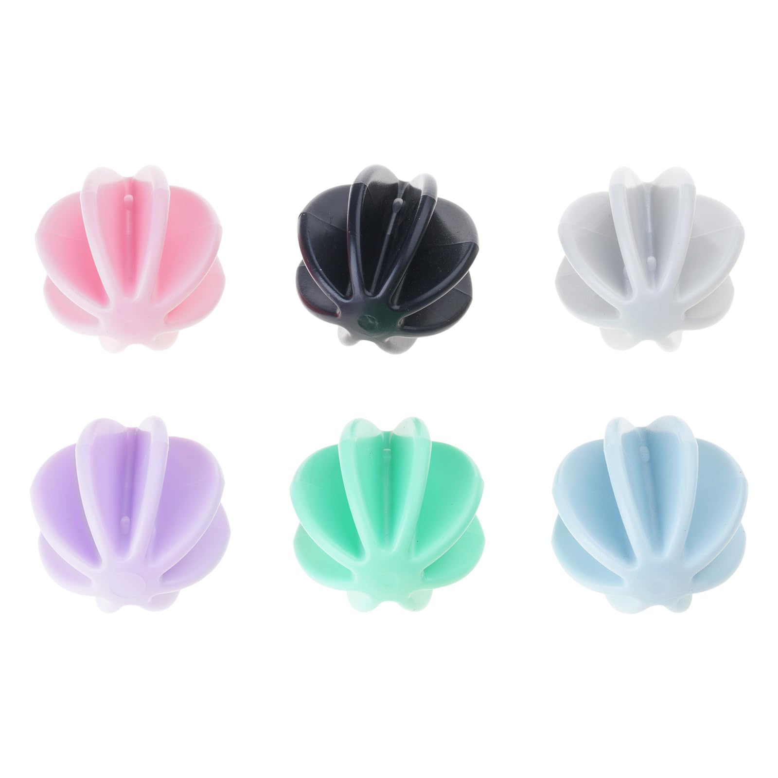 MICFENY 6Pcs Multicolored Protein Shaker Sphere for Smooth Mixing in Shake Bottles Random Color Blending Sphere