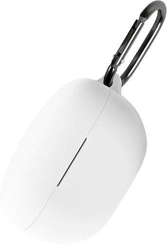 Vista 11 de Geiomoo Funda de silicona para Sony WF-1000XM5, funda protectora con mosquetón (verde luminoso)