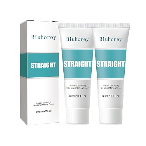 Biuhorey Protein Hair Straightening Cream 2PC