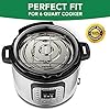 Amazon.com: ekovana Stackable Steamer Insert Pans with sling ...