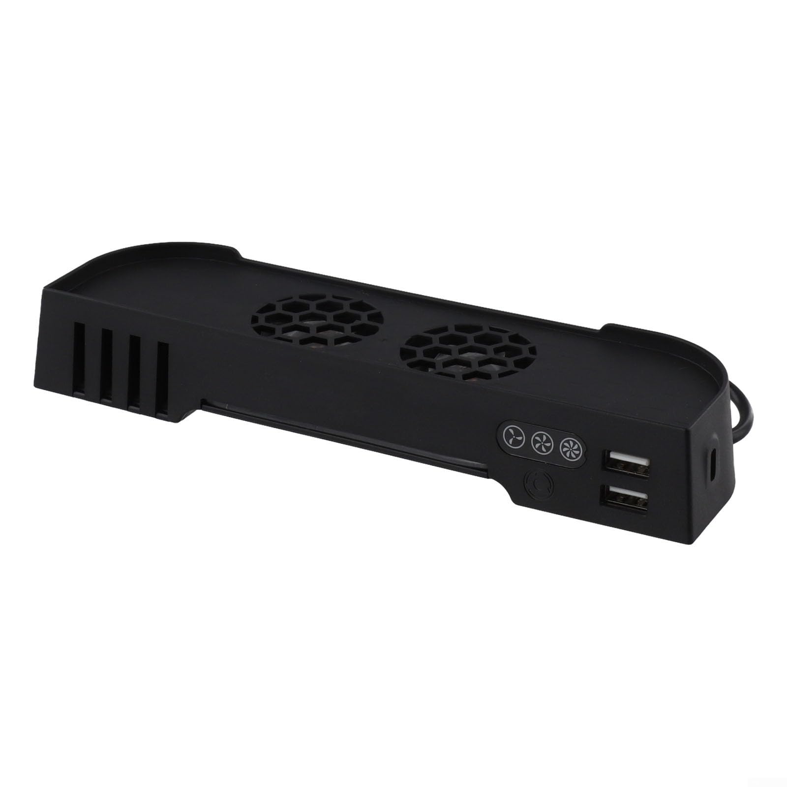 Ventilateur de refroidissement pour Switch 2, ventilateurs de refroidissement pour station d'accueil Switch 2 avec deux ventilateurs haute vitesse, fonctionnement silencieux, alimentation USB pour les
