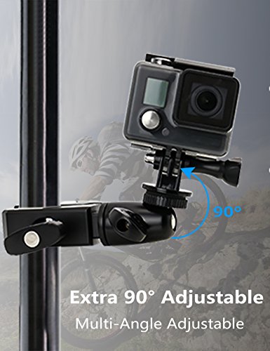 Motorcycle Bike Handlebar Mount Camera 360 Degree Rotation For Gopro Hero 9/8/7/6/5/4/3+/3/2/1 #TOP1