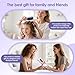 Curl Defining Brush – Curly Hair Brush for Wet or Dry Use – Detangles Knots, Reduces Frizz – Styling Tool for All Hair Types, Unisex(Purple)