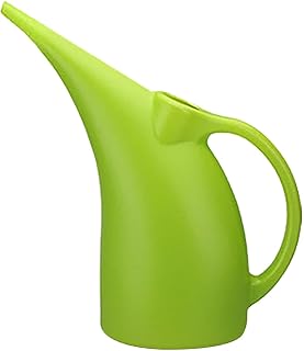 Plastic Watering Can Long Spout Watering Pot for Indoor & Outdoor Large Capacity Long Spout Garden Flower Watering Can Pot Container Holder Stainless Steel Kettle (Green, One Size)