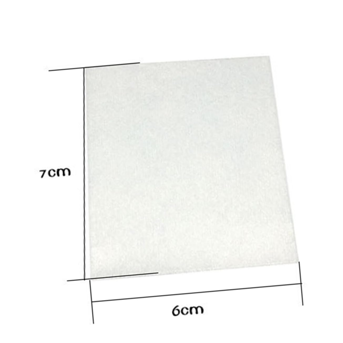 Gogogmee Natural Cotton Makeup Remover Pads Thin Soft Bulk 100 Count Nail Polish Sponge Plastic Box Multifunctional