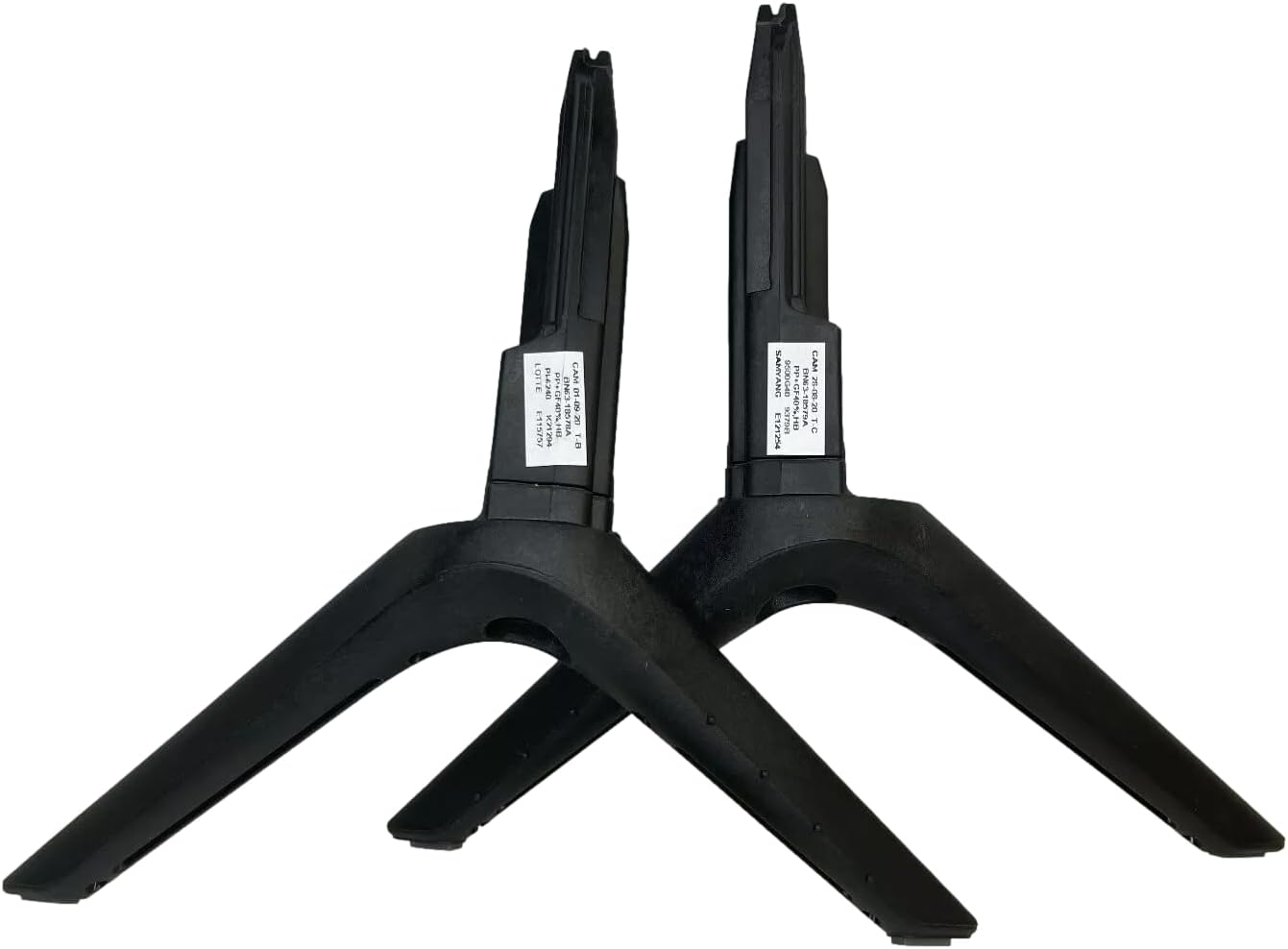 OEM Replacement TV Stand Legs Compatible with Samsung Television Stands sub for Samsung 43" Class Crystal CU7000 TU8000 TU8200 Series TV(UN43CU7000, UN43TU8000, UN43TU8200), Screws Not Require