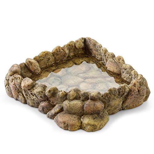 Exo Terra Corner Water Dish, Eck Wassernapf, Wasserschale für Reptilien, extra groß, XL