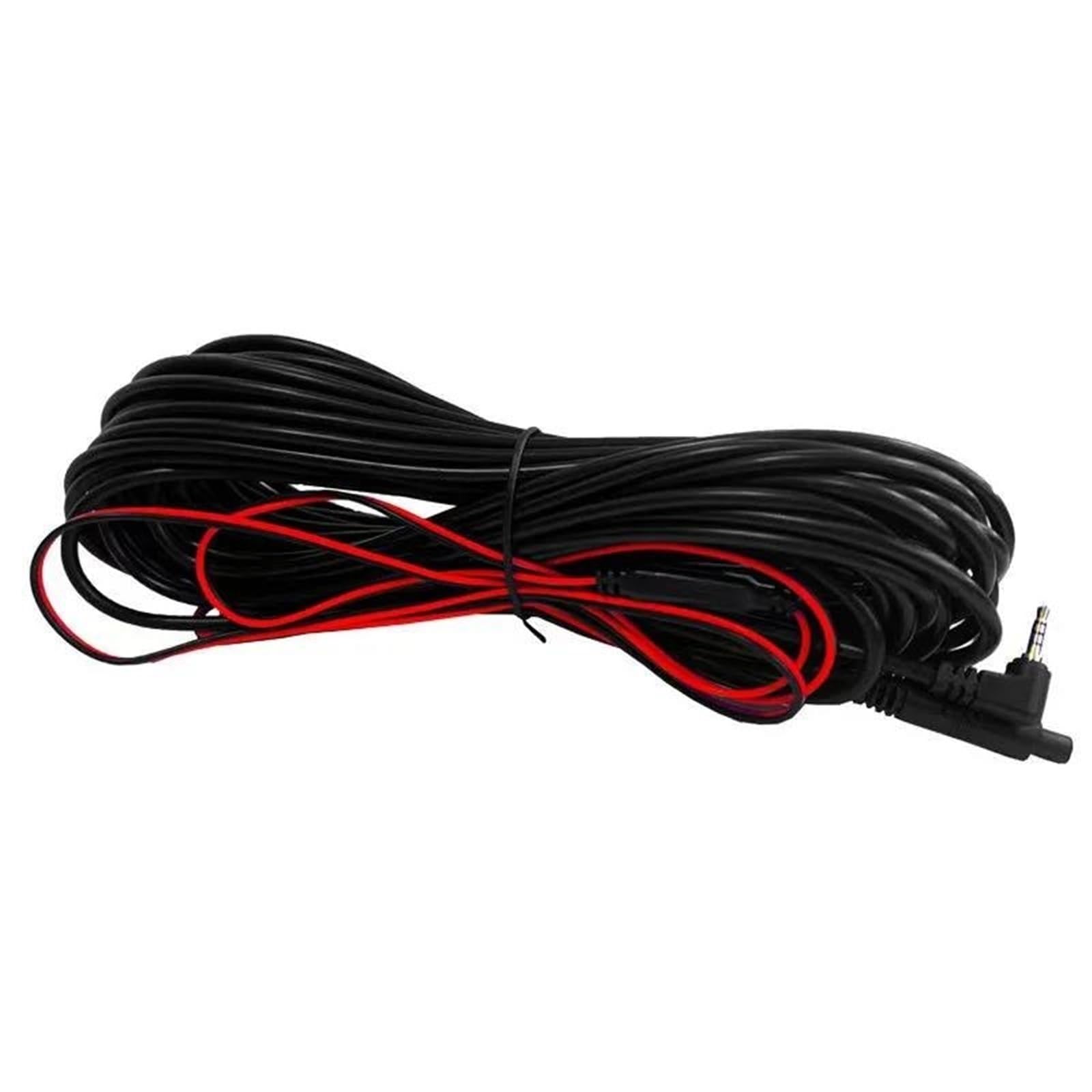 cámara de visión Trasera Cable de extensión Auxiliar de 2,5mm, 6M/10M, grabadora de 5 Pines, cámara de Respaldo de visión Trasera de Coche, Filtro de cámara de Coche para Marcha atrás(A)