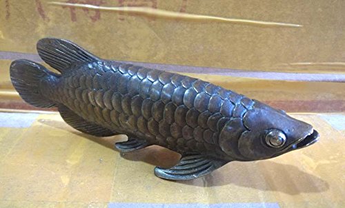 YUNHAO China Folk Feng Shui Auspicious Fish Atract Wealth Estatua