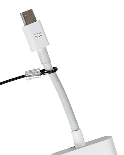 Miniatura 3 de tethertiesLa nueva 2017,, Fast premontado para instalar computadora y adaptador Seguridad y prevención de robo dispositivo, Negro