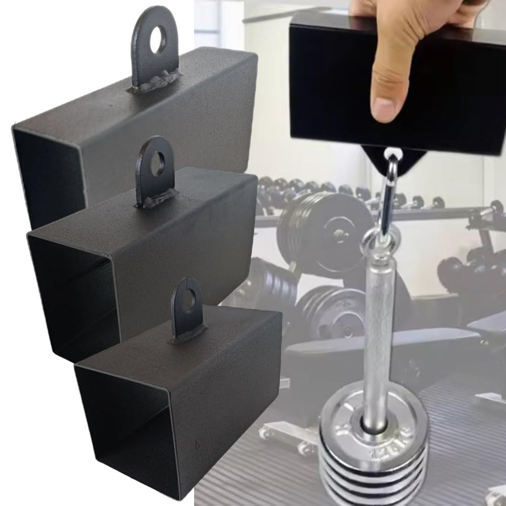 Eawfgtuw Pinch Block Hand Grips Rinforzante Ferro Finger Grips Trainer per Arrampicata Pesi Ginnastica Pull Up Farmer Trasporta le file posteriori