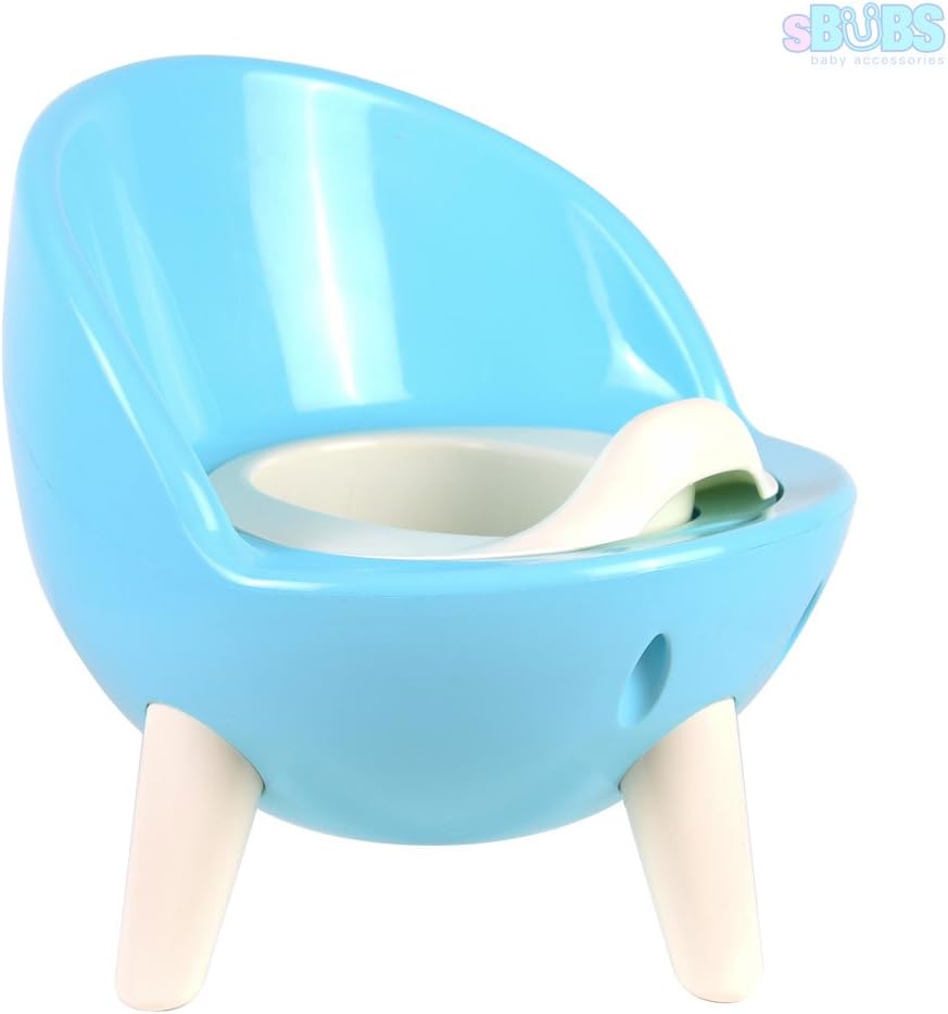 Potty Chair 2 in 1 - for Toilet Training Toddlers with High Back Support