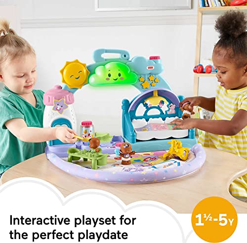Fisher-Price Little People 1-2-3 Babies Playdate Musical Playset With 3 Black Baby Figures For Toddlers And Preschool Kids #TOP1
