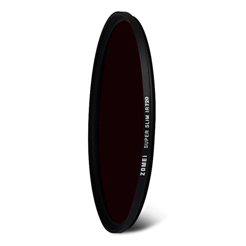 Filtros Infrarrojos de 72 mm y 720 NM para cámaras Nikon, Sony, Olympus, Pentax, Tamron, Sigma y Otras cámaras réflex Digitales