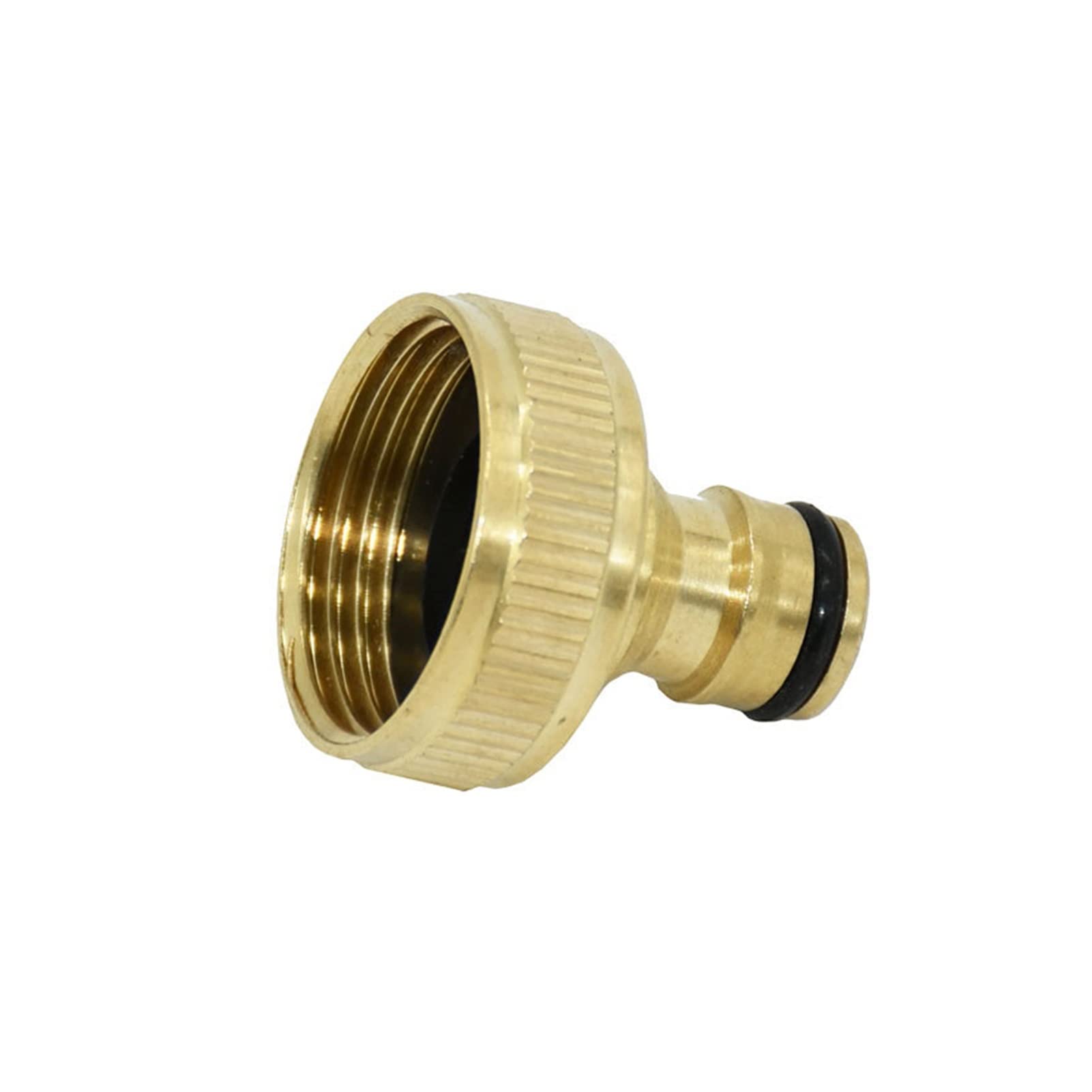 yaoqijie 3/4 "1" Conector rápido de latón de latón con conector de jardín female de riego Garden Garden Fitting 20pcs lasting (Color : 1 inch)