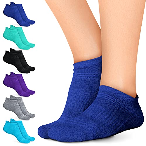's 6-Pack Low Cut Athletic Socks
