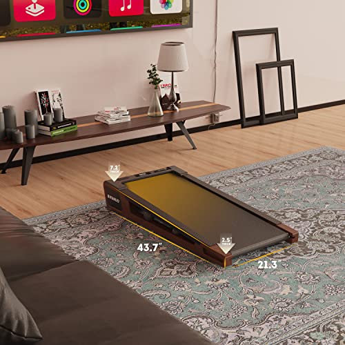 Image of Bifanuo Walking Pad Under Desk Treadmill Small Compact Walking Treadmill with Incline 5 Fit Standing Desk
