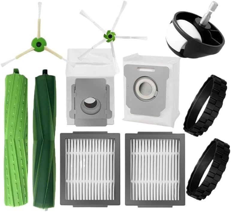 Main Side Brush Hepa Filter Dust Bags Universal Wheel For iRobot Roomba i3 i4 i6 i7 i8 E5 E6 E7 j7 Vacuum Cleaner Spare Parts(Dust Bag2)